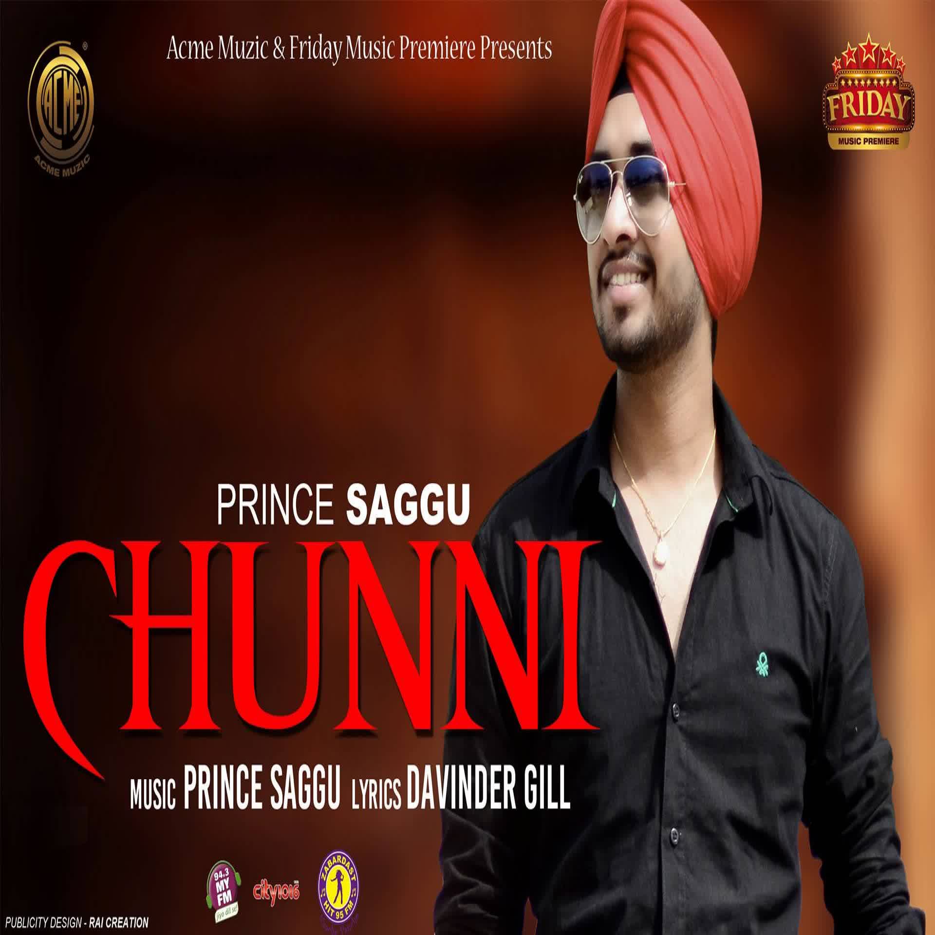 Chunni Prince Saggu  Mp3 song download