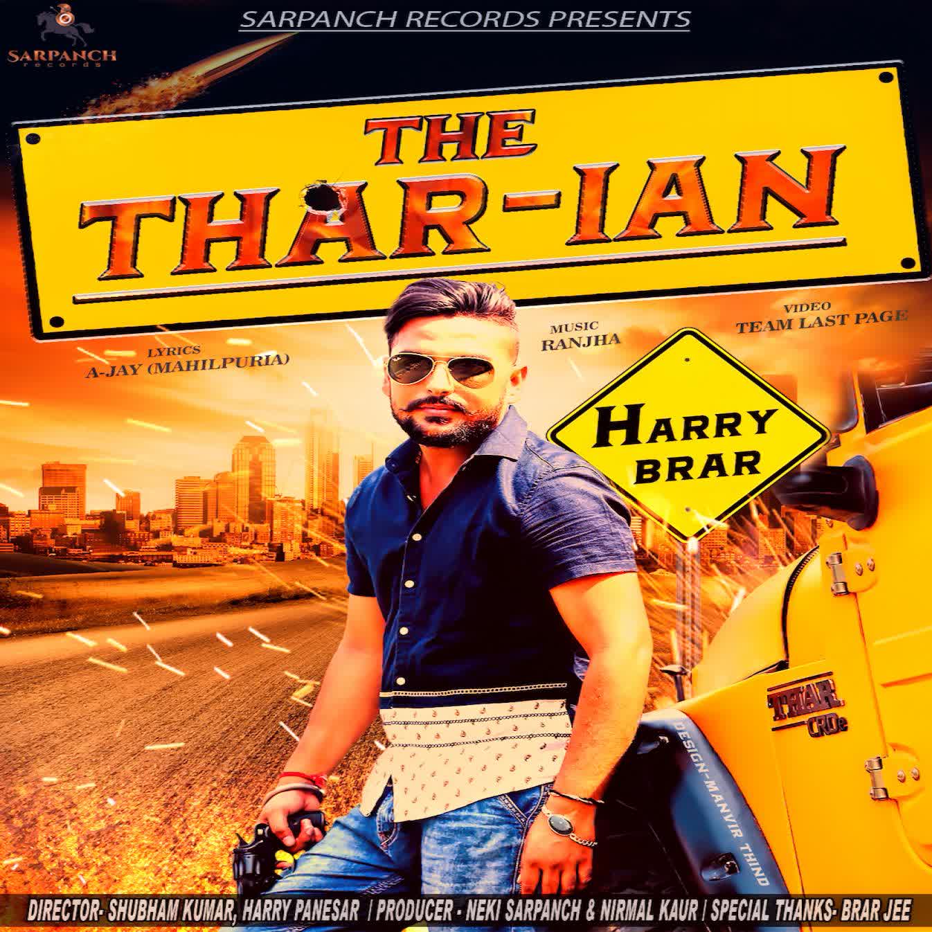 The Thar-Ian Harry Brar  Mp3 song download
