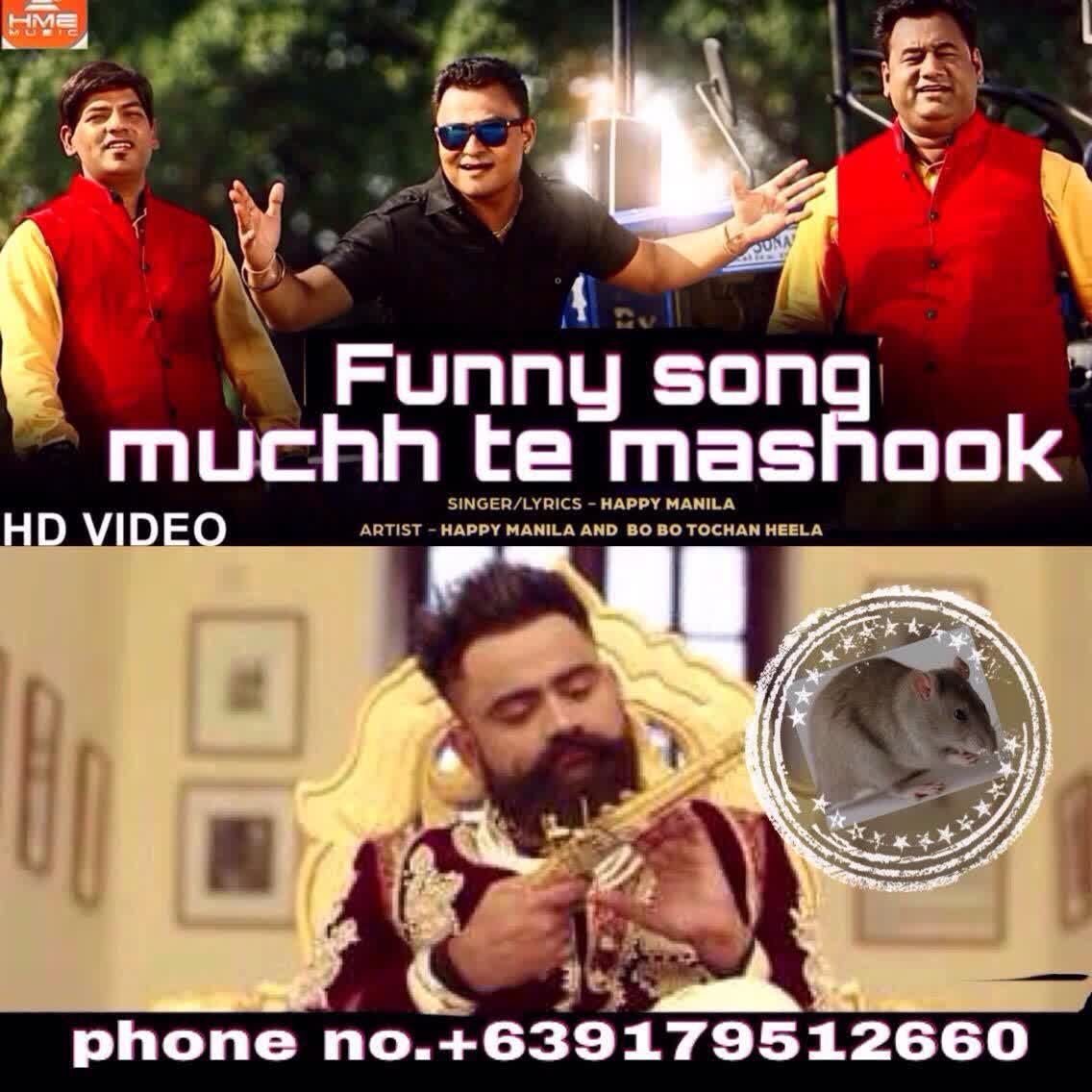 Muchh Te Mashook Funny Song Happy Manila  Mp3 song download
