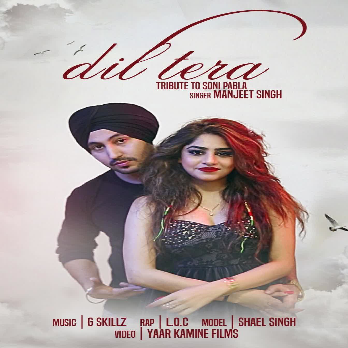 Dil Tera (Cover Of Sony Pabla) Manjeet Singh  Mp3 song download