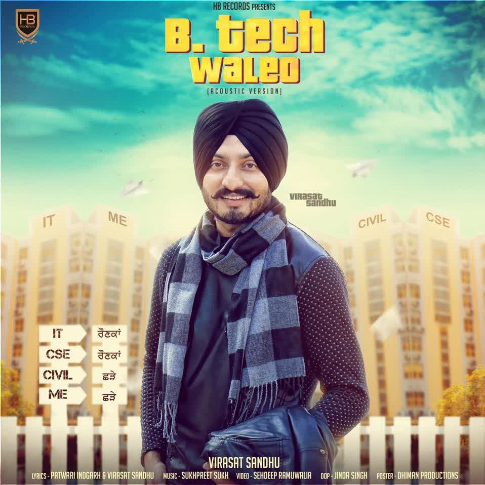 B Tech Waleo (Guitar Version) Virasat Sandhu  Mp3 song download