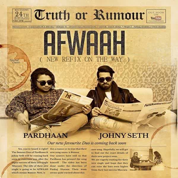 Afwaah Johny Seth  Mp3 song download