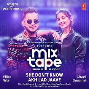 She Dont Know-Akh Lad Jaave (T-Series Mixtape Punjabi Season 2) Millind Gaba